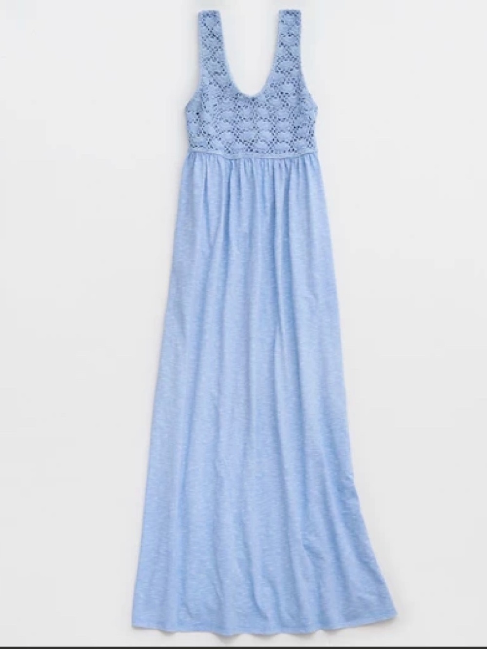 Aerie Crochet Maxi Dress